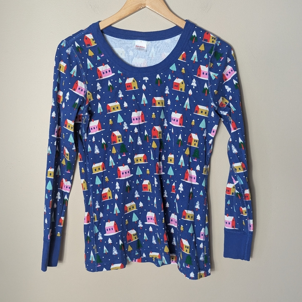 Unisex Hanna Andersson Hygge House pajama top size medium